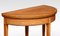 Satinwood Demilune Card Table 4