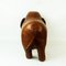 Vintage Brown Leather Elephant Footstool by Dimitri Omersa for Abercrombie & Fitch 6