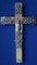 Antique Russian Silver Altar Cross-Reliquary from Workshop G.A., 1859 1