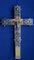 Antique Russian Silver Altar Cross-Reliquary from Workshop G.A., 1859 4