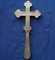 Late 19th Century Russian Silver Holy Cross from Workshop LA 9