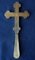 Late 19th Century Russian Silver Holy Cross from Workshop LA 13