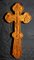 Antique Russian Carved Altar Cross 6