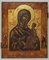 Tikhvin, la Madre di Dio, Russia, legno, gesso e tempera, Immagine 16
