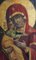 Das antike Bild der Gottesmutter von Pskov-Pechersk, Zärtlichkeit, Russland, Spätes 18. Jh 9