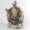 Porcelain Watch Set with Candelabras from Sitzendorf, 1880, Set of 3 7