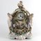 Porcelain Watch Set with Candelabras from Sitzendorf, 1880, Set of 3, Image 6