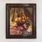 Luis García Oliver, Still Life with Apples, Oil on Canvas, Framed 1