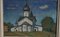BA Smirnov-Rusetsky, Église de l'Ascension du Seigneur, 1969, Pastel sur Papier, Encadré 5