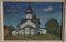 BA Smirnov-Rusetsky, Himmelfahrt-Kirche, 1969, Pastell auf Papier, gerahmt 6
