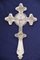 Ancient Silver 84 Altar Cross from V.P, Russian Empire, Moscow, 1875 4