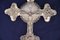 Ancient Silver 84 Altar Cross from V.P, Russian Empire, Moscow, 1875 9