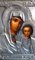 Antikes Bild der Mutter Gottes Kazan von Semyon Galkins Factory, Russland, Moskau, Spätes 19. Jh 11