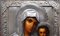 Antikes Bild der Mutter Gottes Kazan von Semyon Galkins Factory, Russland, Moskau, Spätes 19. Jh 12