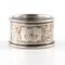 English Silver Napkin Rings Set with Original Case, Set of 7 2