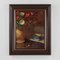 I. Ryazhsky. Still Life with a Mug and Flowers, Oil on Cardboard, Framed 1