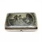 Russian Silver Snuff Box with Niello, Image 1