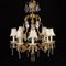 Lustre Rococo en Laiton 1