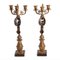 Empire Style Candelabra, 19th Century, Set of 2, Image 2