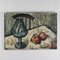 J. Delvaux, Still Life with a Glass, 1961, Oil on Canvas, Framed, Image 1