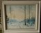Balunin Mikhail Abramovich, Winter in the Village, Russie, Fin du 19ème siècle, Aquarelle sur Papier, Encadré 10