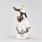 Porcelain Columbine with a Saucer Figurine from Nymphenburg, Germany, Early 20th Century 8