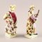 Porcelain Chinese Musicians From KPM, Set of 2 4