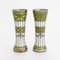 Gilded Silver and Guilloché Enamel Bud Vases, Early 20th Century, Set of 2 2