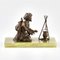 Bronze Cossack by the Fire Miniature 3