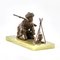 Bronze Cossack by the Fire Miniature 2