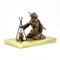 Bronze Cossack by the Fire Miniature 1