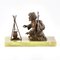 Bronze Cossack by the Fire Miniature 5