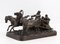 E Naps, Troika in Winter, Early 20th Century, Cast Iron Sculpture 7