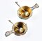 Cloisonne Enamel Silver Salt Ladles, Set of 2 3