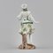 19th Century Porcelain Lady in Green Figurine from Samson, France, Image 3