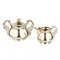 Imperial Russian Silver Creamer and Sugar Bowl, Set of 2, Image 1