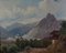 Paesaggio alpino, XIX secolo, olio su tela, in cornice, Immagine 2