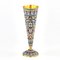 Silver Champagne Glass in Cloisonne Enamel from Vasily Agafonov. 2