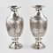 Vases en Forme d'Amphore du Moyen-Orient en Argent, Set de 2 3