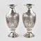 Middle Eastern Amphora-Shaped Silver Vases, Set of 2 4