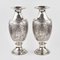 Middle Eastern Amphora-Shaped Silver Vases, Set of 2 5