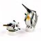 Art Deco Pinguine aus Porzellan von Meissen, 2er Set 5