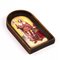 Icono del Santo Príncipe Alexander Nevsky en porcelana, Imagen 4