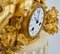Horloge de Cheminée Putti avec Chien par Philippe Mourey 7