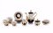 20th Century Porcelain Coffee Set from Meissen, Set of 15, Image 2