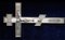 Silver Altar Cross from Factory Alekseeva I.A. Russia, 1890, Image 9