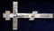 Silver Altar Cross from Factory Alekseeva I.A. Russia, 1890 3