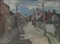 Oļģerts Jaunarājs, City Landscape, 1920s, Oil on Canvas, Framed 2