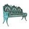 Antique Iron Garden Park Bench, Paris, Image 3