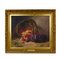 Brunel De Neuyille, Still Life with Berries, Oil on Canvas, Framed 1